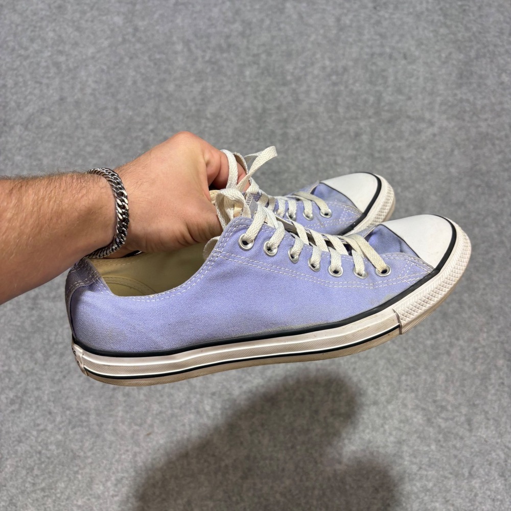 Converse Chuck Taylor All Star Low Top Periwinkle Blue Sneakers 160458F Men 10.5